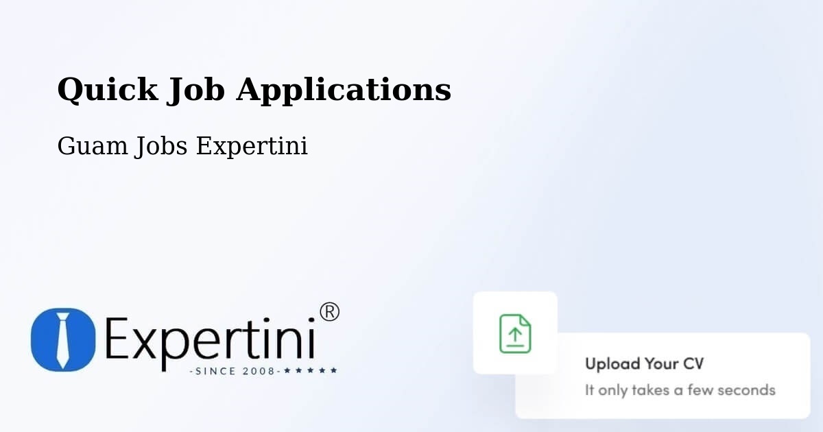 Quick Apply Feature – Mongmong - Guam Jobs Expertini