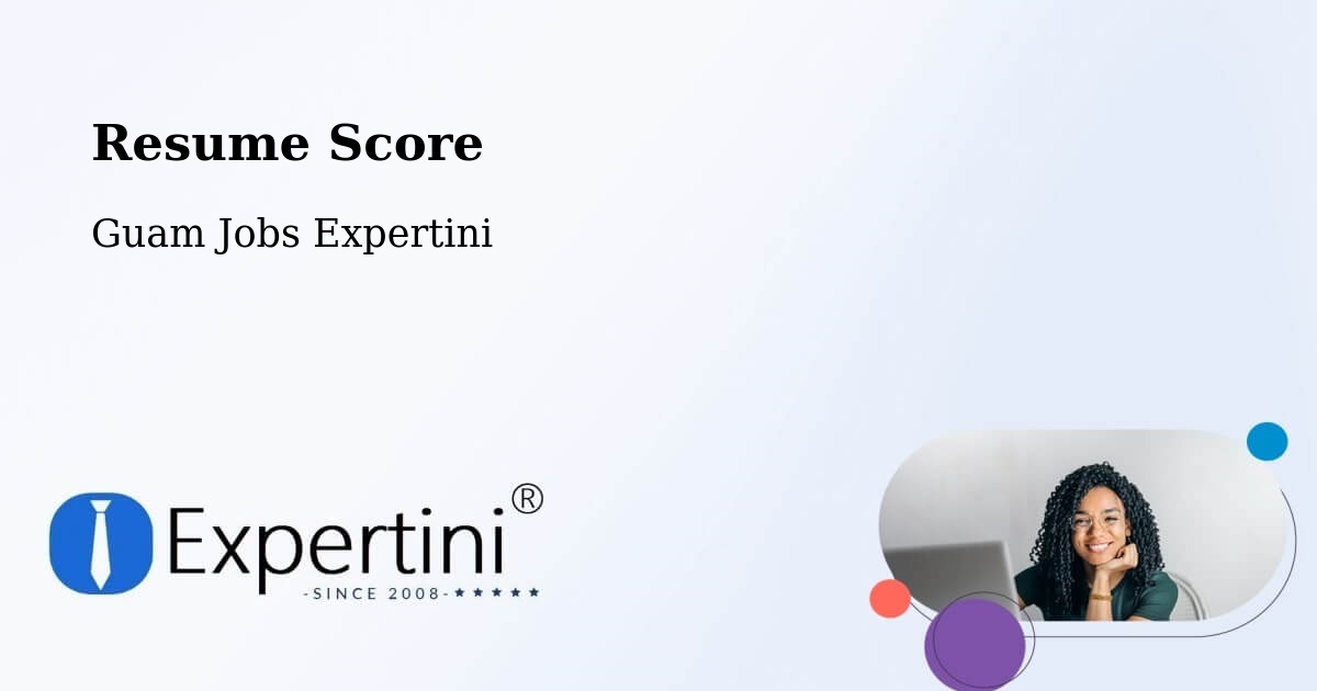 Resume Score & Job Description Match Tool – Mongmong - Guam Jobs Expertini